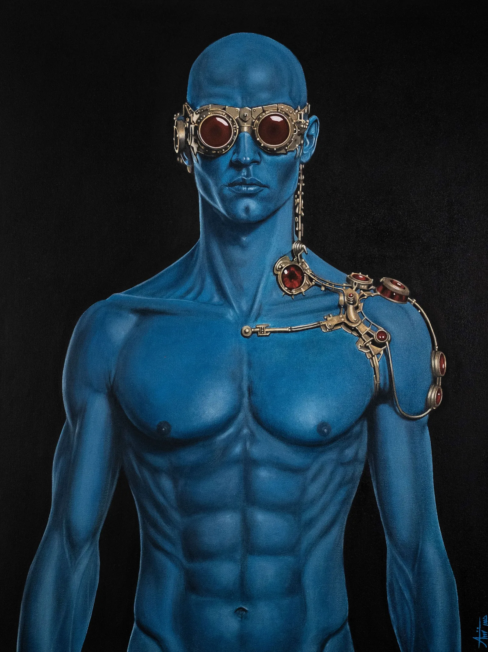 Masking the Pulse, Amir Safari: Forged perception, silent gear.
