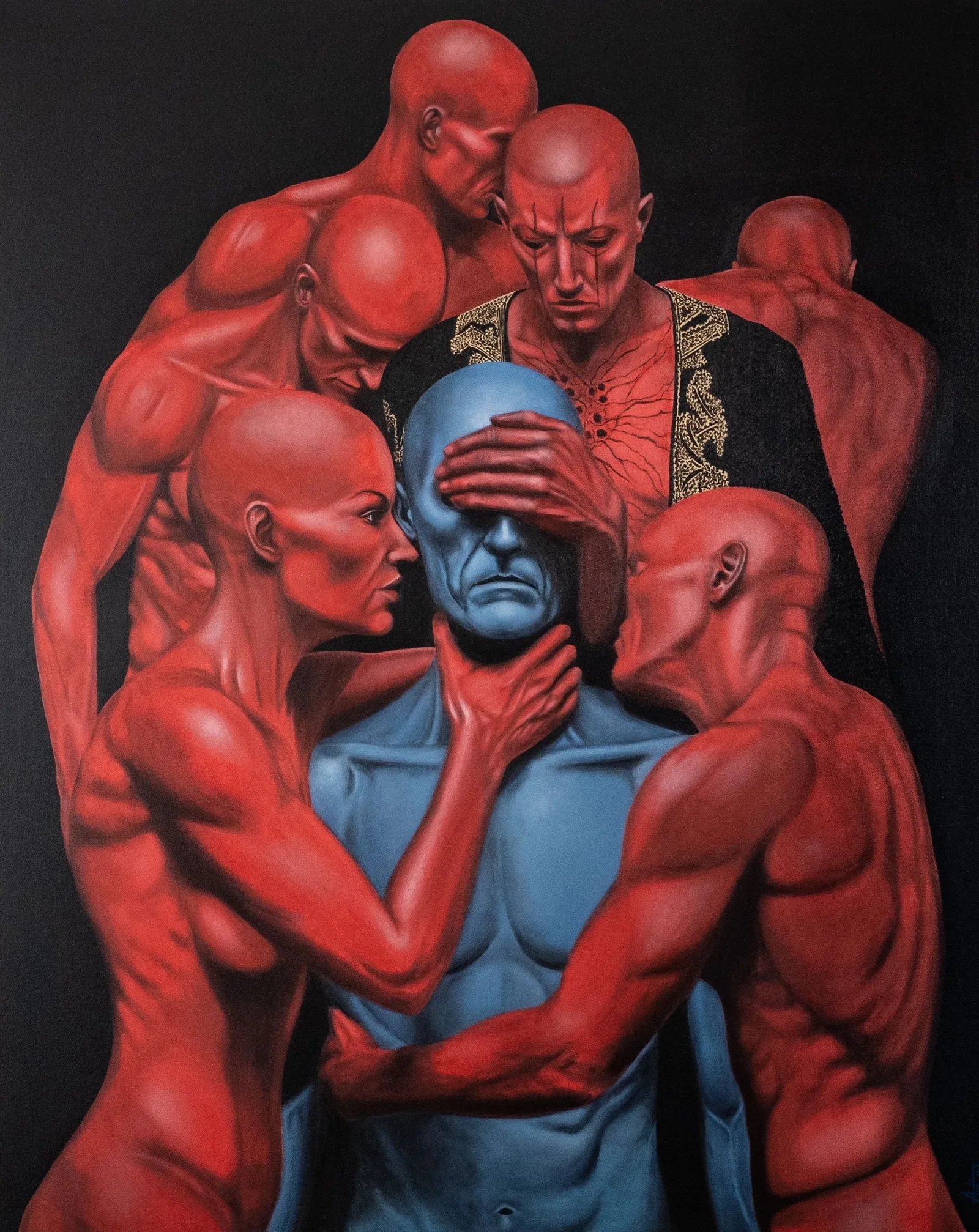 Masking the Pulse, Amir Safari: Close quarters, silent demands.